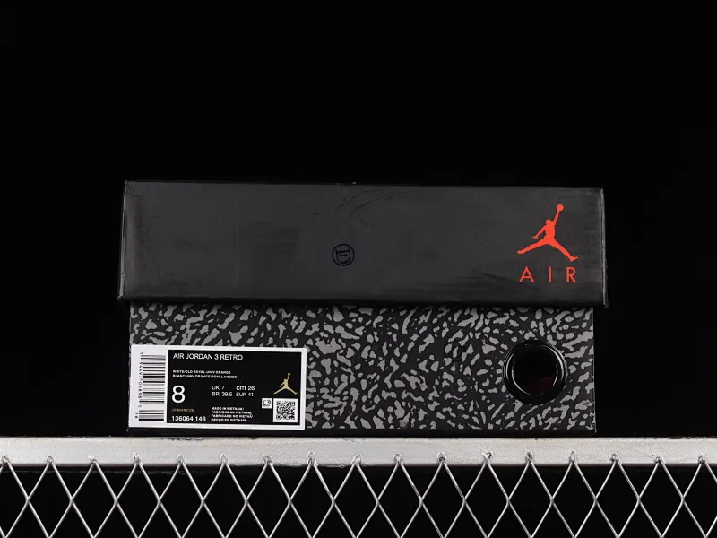 All categories Air Jordan Jordan series basketball shoes Air Jordan 3 Air Jordan 3 Retro "Knicks" AJ3 Joe 3 Knicks color 136064-148